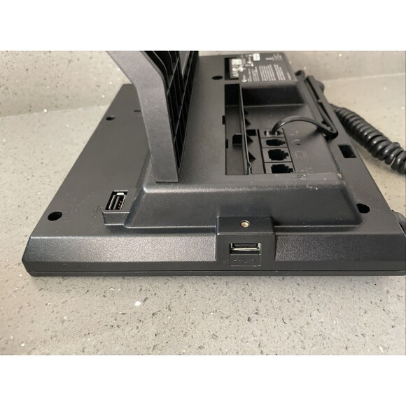 Polycom VVX 450 Ring Central Business VoIP Phone Black VVX450 Parts/Repair Only - Picture 4 of 10